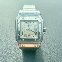 Cartier Santos Galbée "Quadrante Boutique"