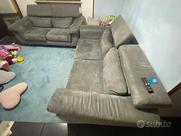 Divani in tessuto alcantara poltrone sofà