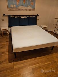 rete matrimoniale (opzione testiera e cuscini)