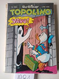 Fumetto Topolino N. 1663 Anno 1984