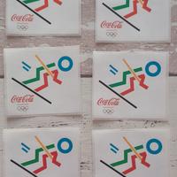Stickers adesivi Coca Cola Milano Cortina 2026