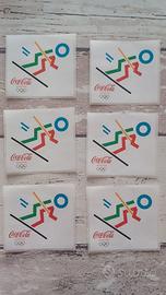 Stickers adesivi Coca Cola Milano Cortina 2026