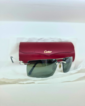 Cartier Vintage OG Logo Lens Harmattan Platinum