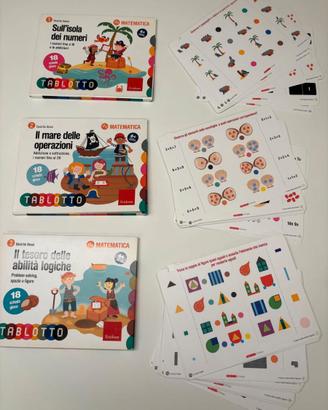 Tablotto Erickson gioco educativo schede Matemat