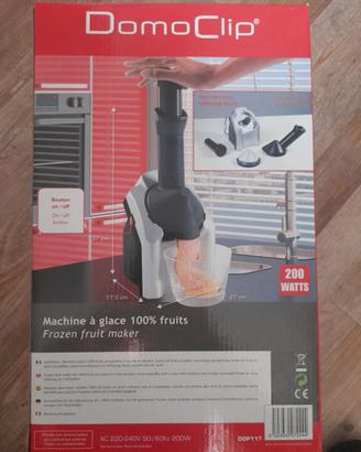 Frozen fruit maker- Gelatiera frutta