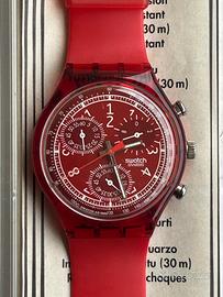 Swatch Chrono SCR101 Le Rouge nuovo