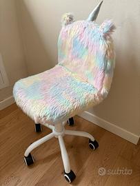 Sedia da scrivania per bambini regolabile in altez