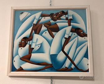 Dipinto su Tela "LAURENT CASIMIR" (1928-1990)