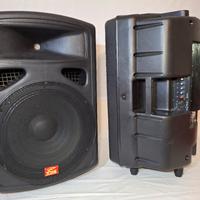 Casse acustiche, monitor, spie, attive