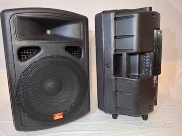 Casse acustiche, monitor, spie, attive