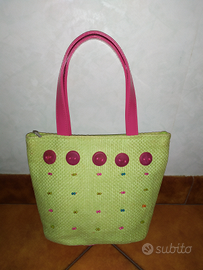 Borsetta verde chiaro Oliviero Monti