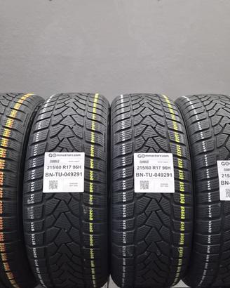 4 Pneumatici 215/60 R17 Uniroyal Winter Expert