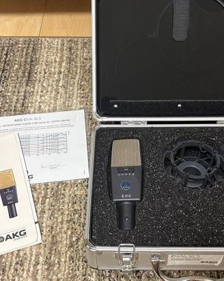 AKG C414 XLS Microfono a condensatore a diaframma
