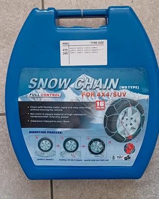 catene da neve camper/furgone