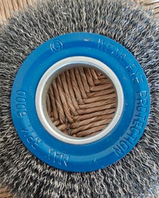 Spazzola fili ferro x mola