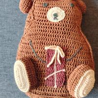 Cuscino Orsacchiotto Natalizio