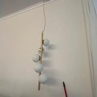 Lampada a sospensione verticale Riflessi