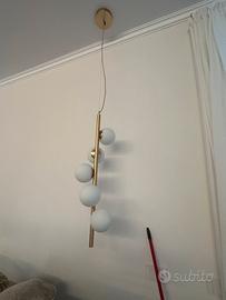 Lampada a sospensione verticale Riflessi