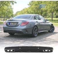 DIFUSORE MERCEDES CLASSE C W205 SEDAN 13-18 LOOK A