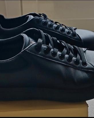 Sneakers donna Trussardi pelle nera 