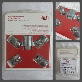 Kit completo dadi antifurto originali Kia