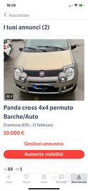 Panda Cross 4x4 completamente rifatta