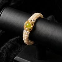 Bracciale Vintage Perle Pietra naturale elegante