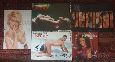 Lotto 5 calendari Silvstedt Playboy Playmates