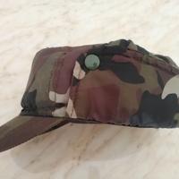 Cappellino uomo camouflage impermeabile