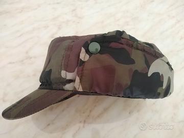 Cappellino uomo camouflage impermeabile