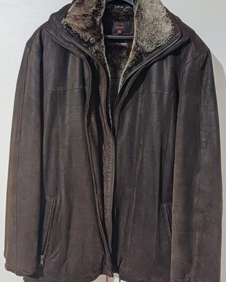 Cappotto uomo montgomery marrone