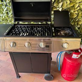 Barbecue a gas