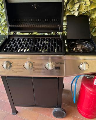 Barbecue a gas