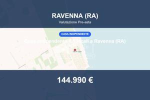 Immobile in asta di 60 m² con box auto a Ravenna