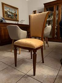 Set 6 Sedie Eleganti Stile Classico