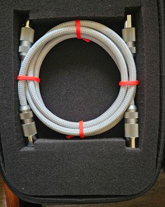 Cavo di segnale in Argento puro 99.999 5 Nines sch