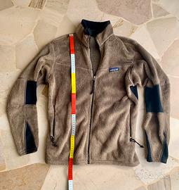 Pile Patagonia da donna, M, marrone e nero