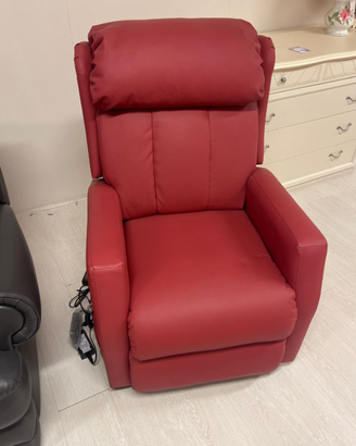 Poltrona Relax Sofà Con Vibro Massaggio In Ecopel2