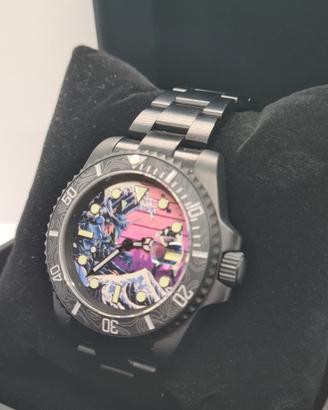 custom 40mm mov automatico NO DATA orologio 