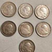 Serie completa San Marino 5 lire in argento 