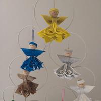 Decorazioni Natalizie Angeli