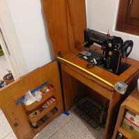 Macchina cucire vintage Singer 304