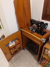 Macchina cucire vintage Singer 304