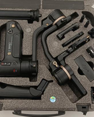 Zhiyun Crane 3S + Motorino Follow Focus