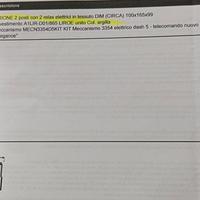 Divano BRIONE 2posti con relax elettrici