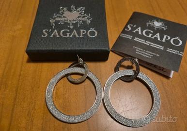 Orecchini S'Agapõ doppio cerchio