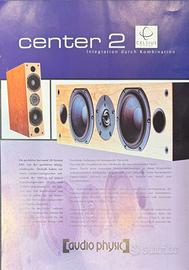 Audio Physic diffusore centrale audio video
