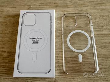 Apple MagSafe Cover iPhone 12 e 12 PRO Trasparente