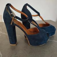 Scarpe con tacco alto e plateau Sibille