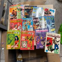 Lotto fumetti lanciostory e skorpio